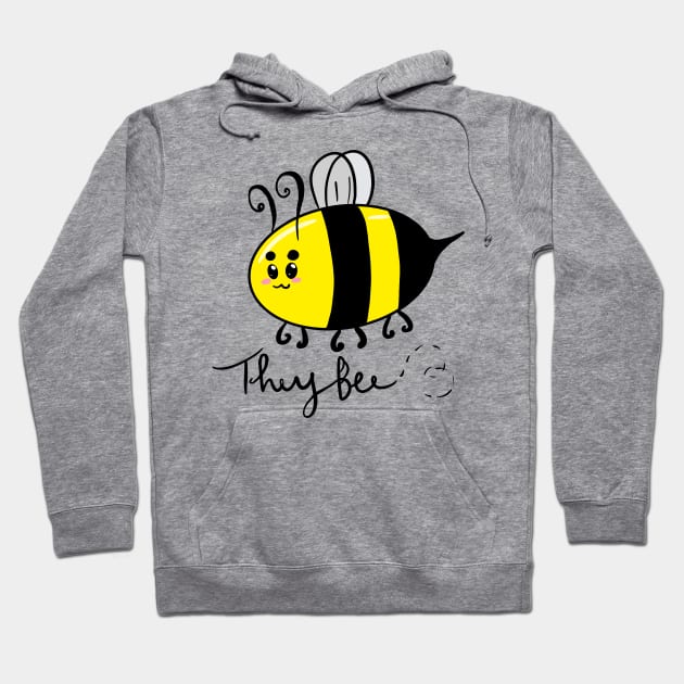 TheyBee Hoodie by Witchvibes